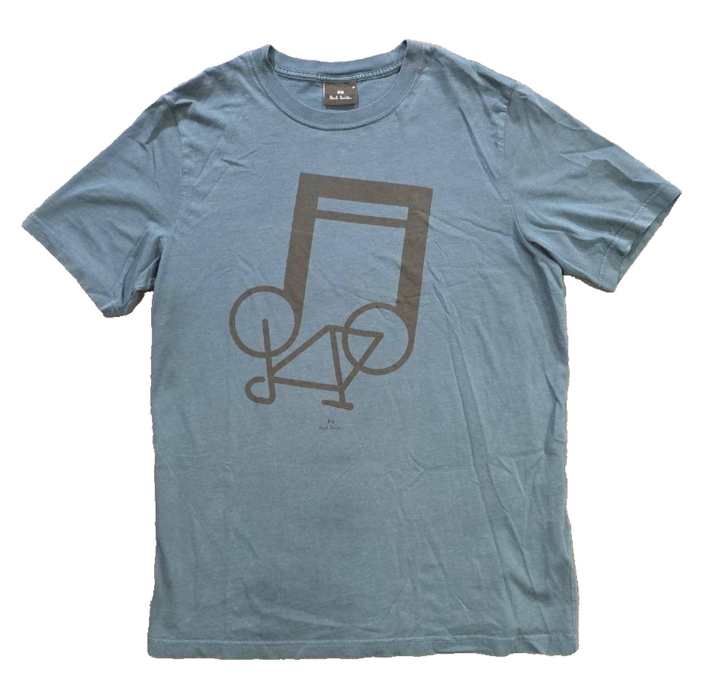 PAUL SMITH Mens Organic Cotton Crew Neck Tee t-shirt cotton M A010206